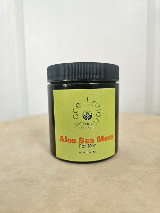 Face Lotion Aloe Sea Moss for men